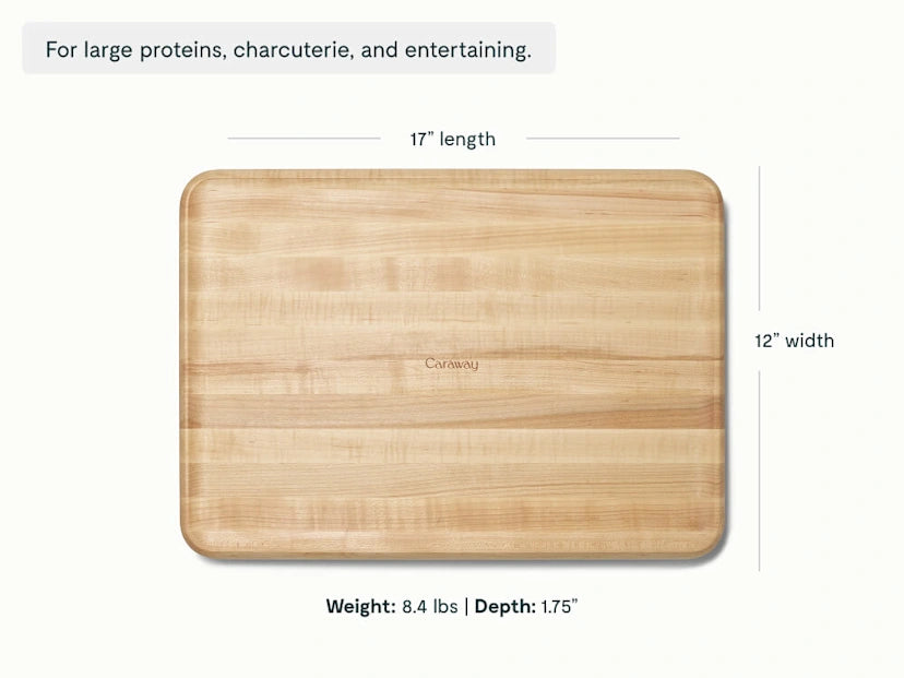 17” Prep & Serve Butcher Block