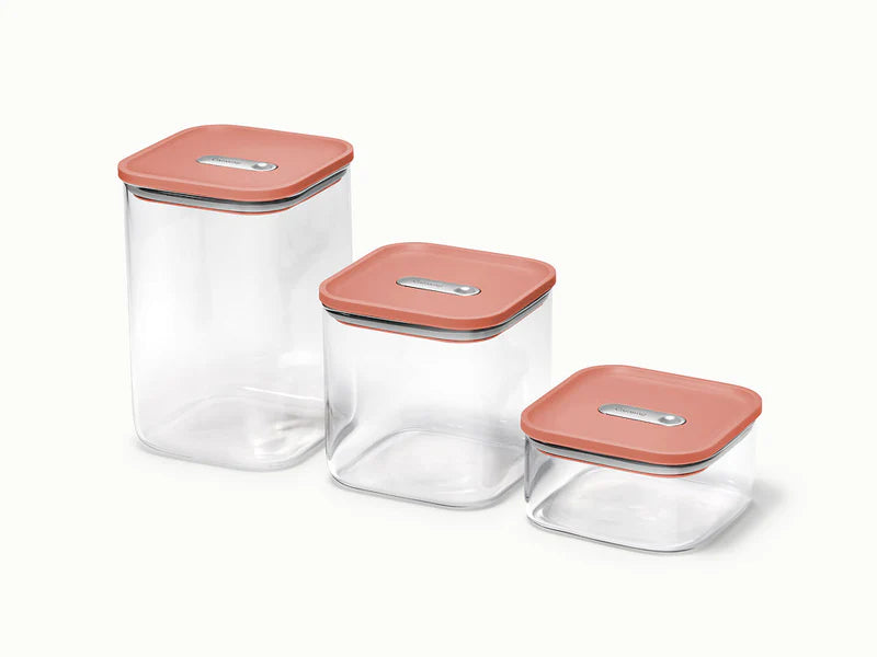 Glass Airtight Container Trio